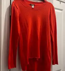 Angora Mix Orange Sweater