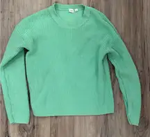 GAP Women's Sweater in Light Green