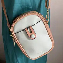 Alyssa Piju Compact Colorblock Crossbody Bag Purse Cell Phone Wallet