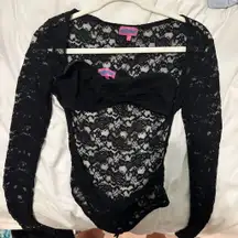 Edikted Lace Bodysuit Two-Piece