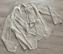 Chico’s Fishnet Cardigan 0 S/4