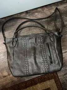 Dark Brown Oversized Tote Handbag