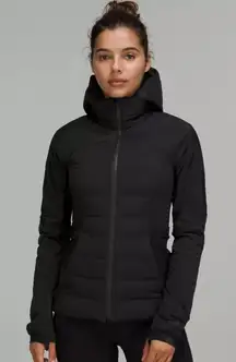 Lululemon Down For It All Jacket Winter Coat Black Size 12