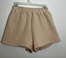 Princess Polly Florida Shorts Blush‎ Peach Casual Sweat Shorts Sz. 4