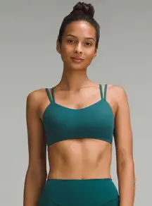 Lululemon Like a Cloud Bra *Light Support, B/C Cup Storm Teal Size 4