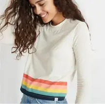 NEW Marine Layer Re-Spun Stripe Long Sleeve T-Shirt, Size S, EXCELLENT!