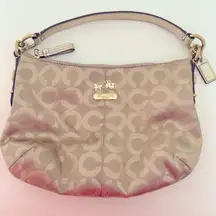Coach "Mia" Top-Handle Pouch Purse Style Number: 445…
