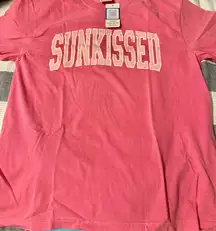Comfort Colors T-Shirt Sunkissed Pink Colorblock