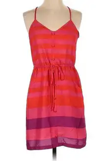 American Eagle Pink, Orange and Purple Tank Sundress, EUC, Size XS