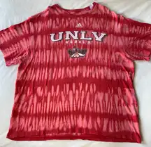 UNLV  Rebels Red Custom Tee/ One Of A Kind Piece 
