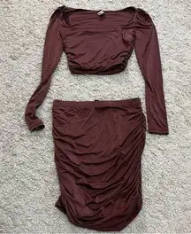 Windsor shirt and skirt matching set size small