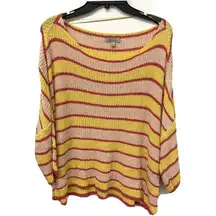 Wonderly Multicolor Stripe Pullover Sweater