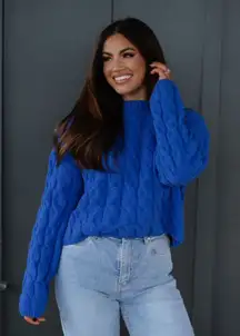 Blue sweater 