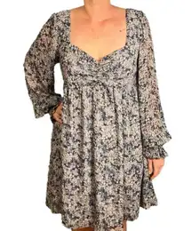 BCBGeneration floral babydoll dress sz 10