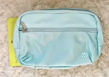 Stylish Belt Fanny Pack in Mint Green - All In Motion with Adjustable Strap