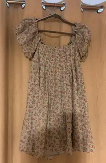 TJ Maxx Dress Floral Blue