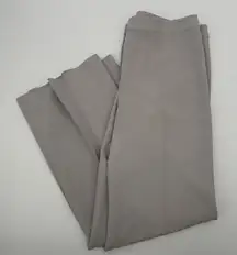 St John Pants Womens 12 Beige Straight Leg Classic Career Work Dress‎ Trousers