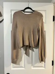 Abercrombie Open Back Sweater