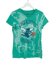 Charlotte Hornets Short Sleeve Shirt SZ L