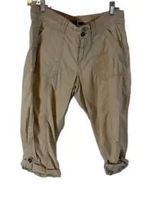 Alpine Designs Size 6 Cargo Roll‎ Tab Outdoor Cropped Pants
