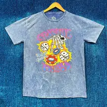 Grateful Dead Vegas Blue Graphic T-Shirt Size Medium