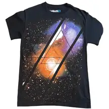 Tony Hawk Cosmic Black and Orange Tee