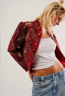 Free People Zoey Quilted Jacket