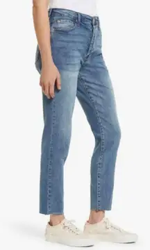 💕STS BLUE💕 Christy Tapered Ankle Jeans High Rise ~ Button Fly Valeview 32 NWT