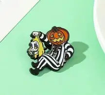 Cute‎ Cartoon Character Halloween Pumpkin Metal Pin