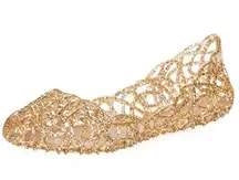 Glaze Gold Women's Flats