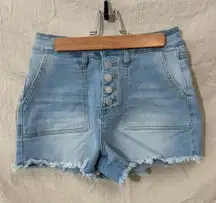 High Waisted Jean Shorts