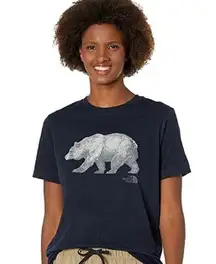 NWT‎ The North Face Bear T-Shirt, Aviator Navy