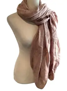 Chic Dusty Pink Scarf
