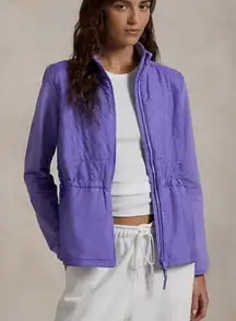 RLX Ralph Lauren Women's Quilted Front Hybrid Jacket. Size M. MSRP $198