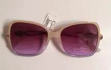 New Jessica Simpson blush sunglasses purple lens