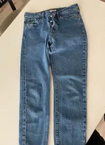 Wedgie Straight Jeans