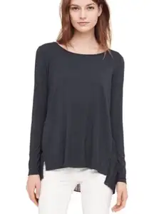 Club Monaco Kassandra Pleated Back Blouse S