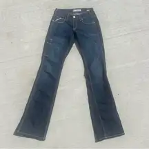 25L rebar Durastretch Riveter midrise boot cut jeans