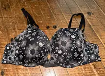 Victoria’s Secret black cosmic stars 34B push-up bra
