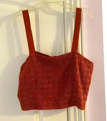 Two piece matching set
Orange tank top with orange Flowy pants