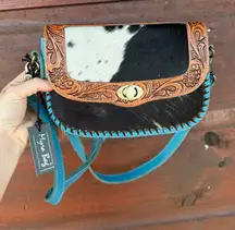 Myra Bag Pine Valley Hand-Tooled Bag