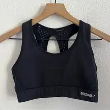 Gymshark Back Dot Mesh Sports Bra Back Clasp Small