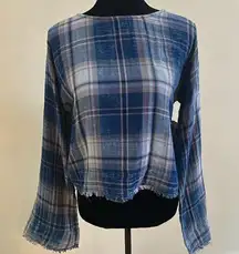 Bella Dahl Plaid Top