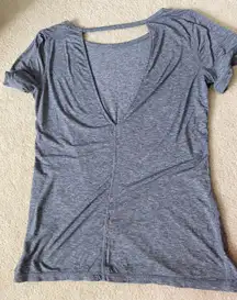 Gray Workout Shirt
