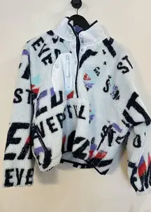 FREE PEOPLE Movement Hit The Slopes Printed Pullover in Stand Out Never Still
