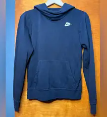 Nike Women's Black Cowl Neck Hoodie