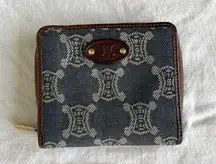- Denim Compact Bifold Wallet - Vintage