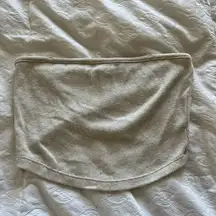 Cream colored crop top