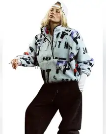 🆕 FREE PEOPLE MOVEMENT | HIT THE SLOPES PRINTED PULLOVER | SZ: L