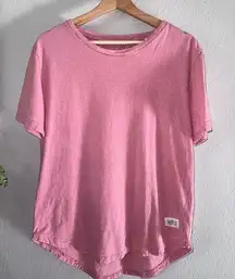 Light Pink Poncho Tee By Royce Size Small